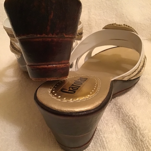 Garotas Johao Gold/ Neutral Tone Sandals - Picture 6 of 8